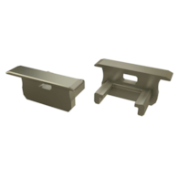 ABS B stainless steel end cap with hole