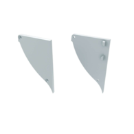 ALU Zaślepka CONVA biała prawa