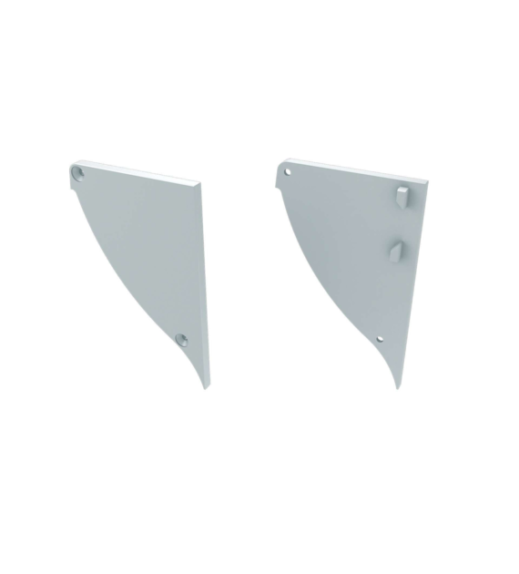 ALU Zaślepka CONVA biała prawa