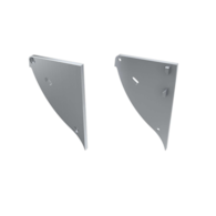 ALU Zaślepka CONVA sreb prawa z otw