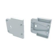 ALU Zaślepka DOPIO biała z otw