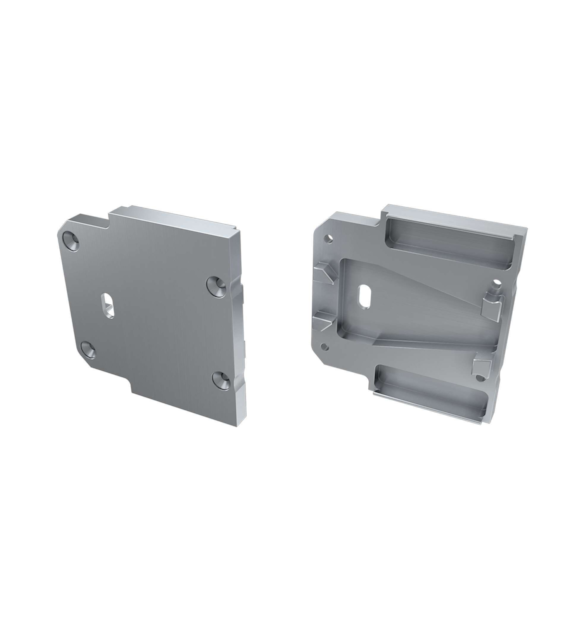 ALU Zaślepka DOPIO sreb z otw