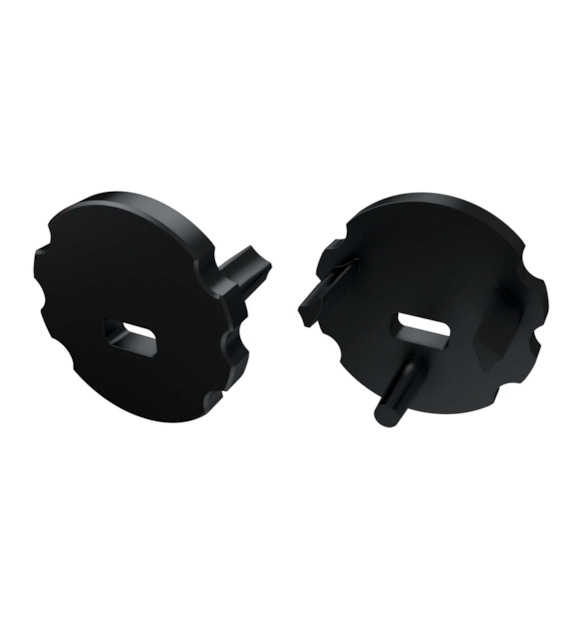ABS cap MICO black with hole