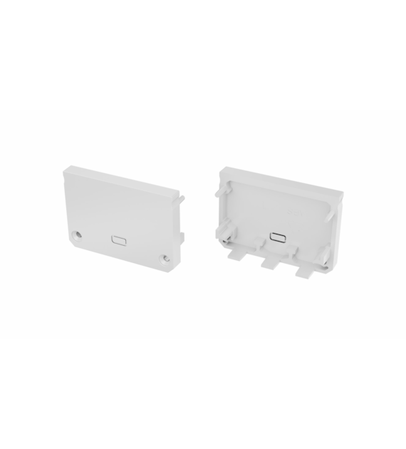 ABS End cap LUMINES ILEDO white 2in1