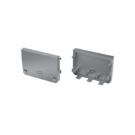 ABS End Cap ILEDO grey 2in1