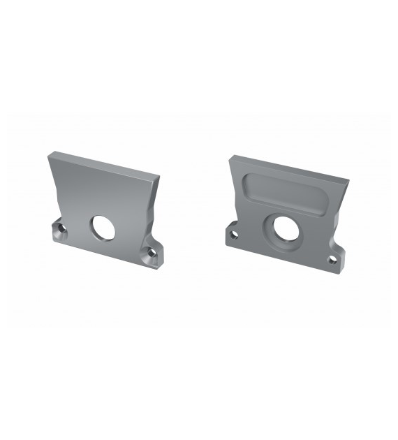 Zaś. ALU LUMINES STRADA srebrna anodowana z otworem