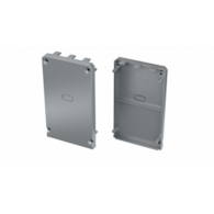 Zaślepka do profilu LUMINES CLARO szara 2w1