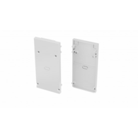 End cap for LUMINES DULIO profile white 2in1