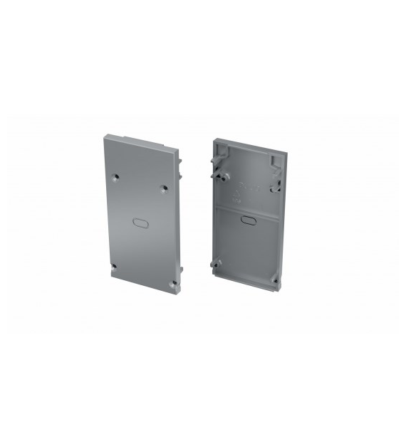 Zaślepka do profilu LUMINES DULIO szara 2w1