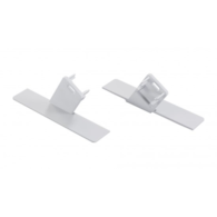 End cap for LUMINES Sono profile white left with h.