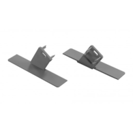 Zaślepka do profilu LUMINES Sono szara lewa z o.