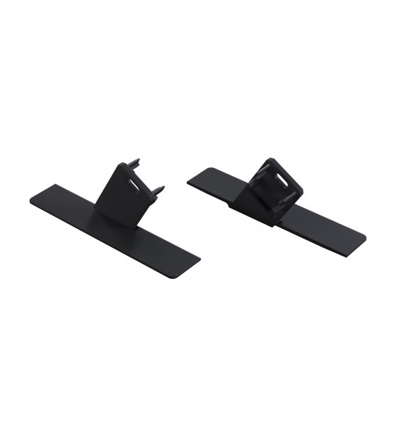 Abdeckung für LUMINES Sono Profil schwarz rechts mit L.