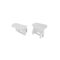 End cap for LUMINES V profile white right with hole