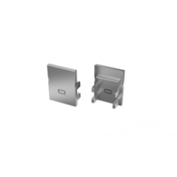 Zaślepka do profilu LUMINES Slimo szara 2w1