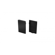 Zaślepka do profilu LUMINES Foldo czarna