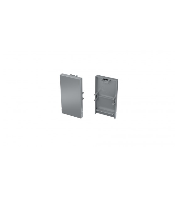 Zaślepka do profilu LUMINES Fixo srebrna lakierowana