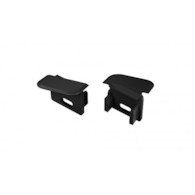 En. ALU LUMINES V black lacquered with hole right