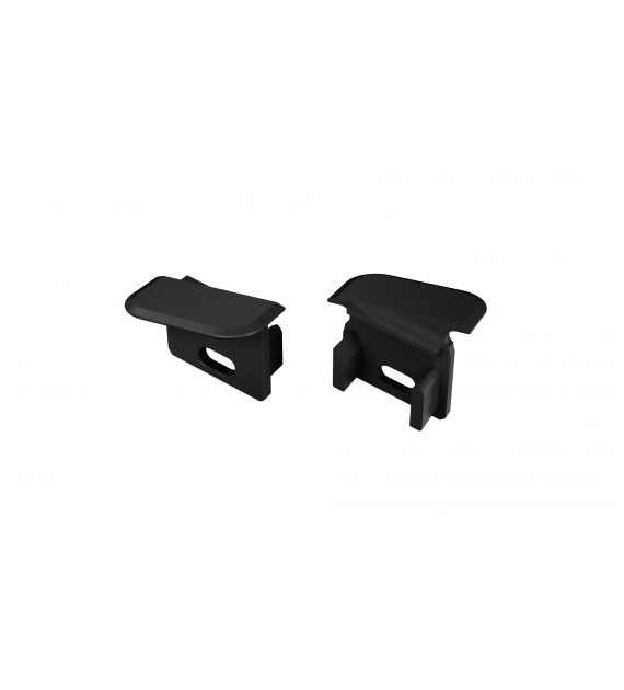 Zaś. ALU LUMINES V czarna lakierowana z otworem lewa