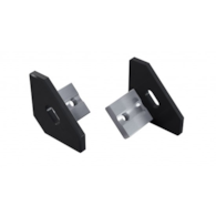 Zaś. ALU LUMINES ajar czarna lak. z otworem