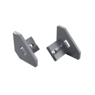 Zaś. ALU LUMINES ajar srebrna anod. z otworem