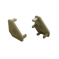 Zaślepka do profilu LUMINES ajar RAL6013 2w1