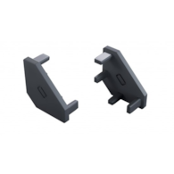 Zaślepka do profilu LUMINES ajar RAL7016 2w1