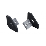 Abdeckung ALU LUMINES ajar RAL7016 mit Loch