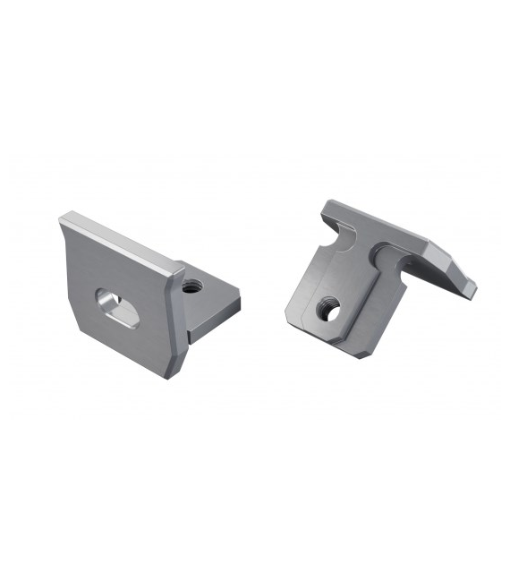 Abdeckung ALU LUMINES axel roh mit Loch