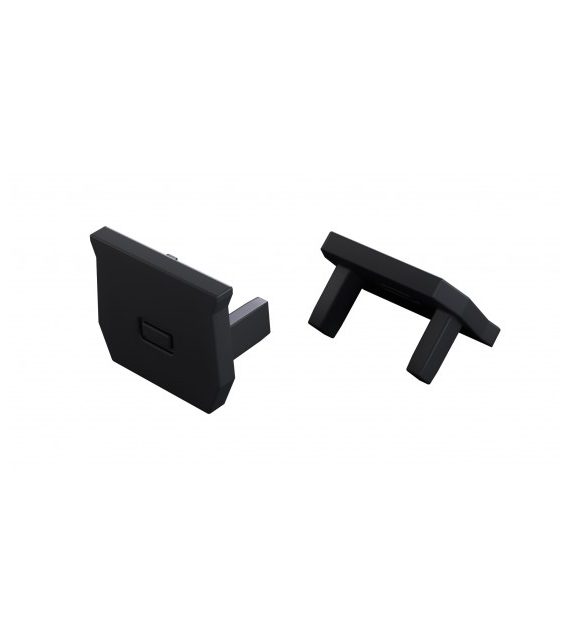 Abdeckung für Profil LUMINES axel schwarz 2in1