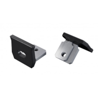 Zaś. ALU LUMINES axel czarna lak. z otworem