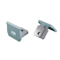 Abdeckung ALU LUMINES axel RAL220 70 10 mit Loch