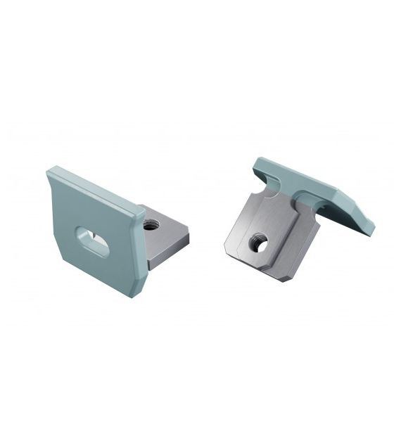 Abdeckung ALU LUMINES axel RAL220 70 10 mit Loch