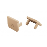 Abdeckung für Profil LUMINES axel RAL1015 2in1