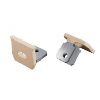 Abdeckung ALU LUMINES axel RAL1015 mit Loch