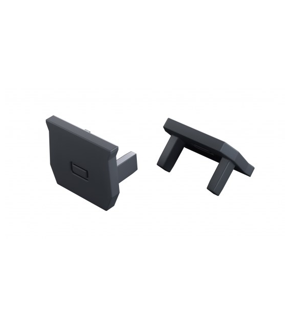 Zaślepka do profilu LUMINES axel RAL7016 2w1