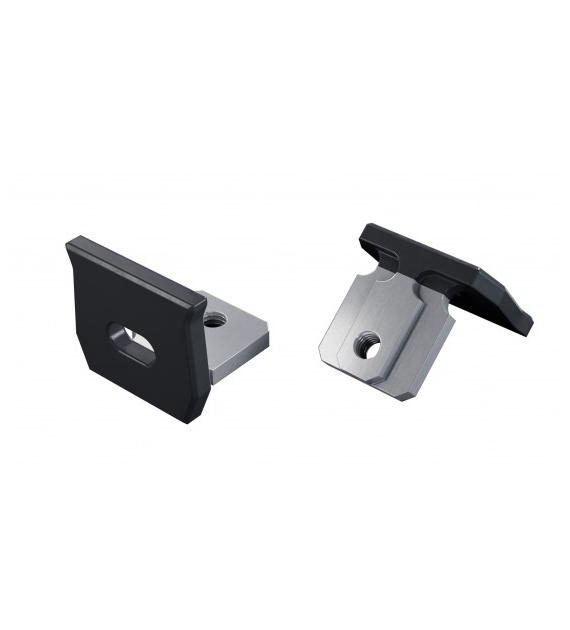 Abdeckung ALU LUMINES axel RAL7016 mit Loch