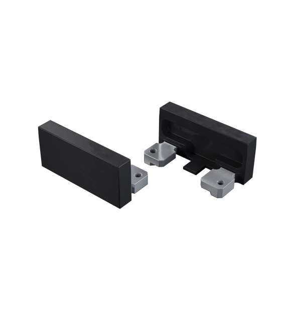 Abdeckung ALU LUMINES aria schwarz lack.