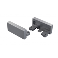 Abdeckung ALU LUMINES aria silber eloxiert