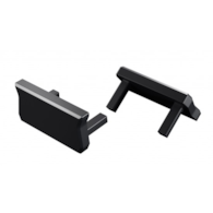 Cap ALU LUMINES atom black anodized