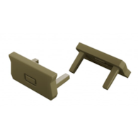 Abdeckung für LUMINES Atom Profil RAL6013 2in1