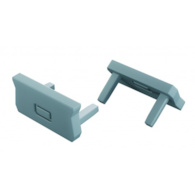 Abdeckung für LUMINES Atom Profil RAL220 70 10 2in1