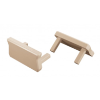 Abdeckung ALU LUMINES Atom RAL1015