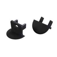 Zaślepka do profilu LUMINES axin czarna z o.