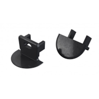 Zaś. ALU LUMINES axin czarna lak. z otworem