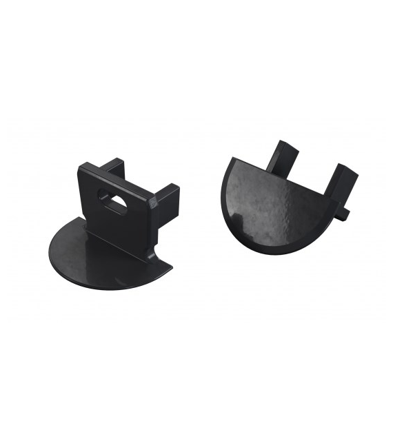 Zaś. ALU LUMINES axin czarna lak. z otworem