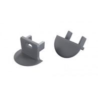 Zaślepka do profilu LUMINES axin szara z o.