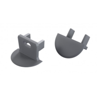 Zaślepka do profilu LUMINES axin srebrna lak. z o.