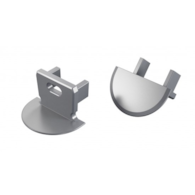 Zaś. ALU LUMINES axin srebrna anod. z otworem