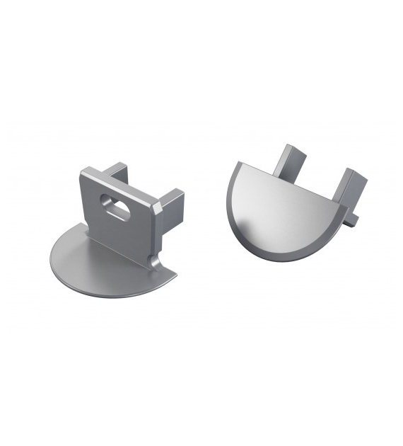 Zaś. ALU LUMINES axin srebrna anod. z otworem