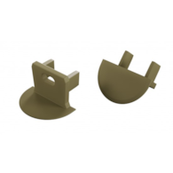 Zaślepka do profilu LUMINES axin RAL6013 z o.